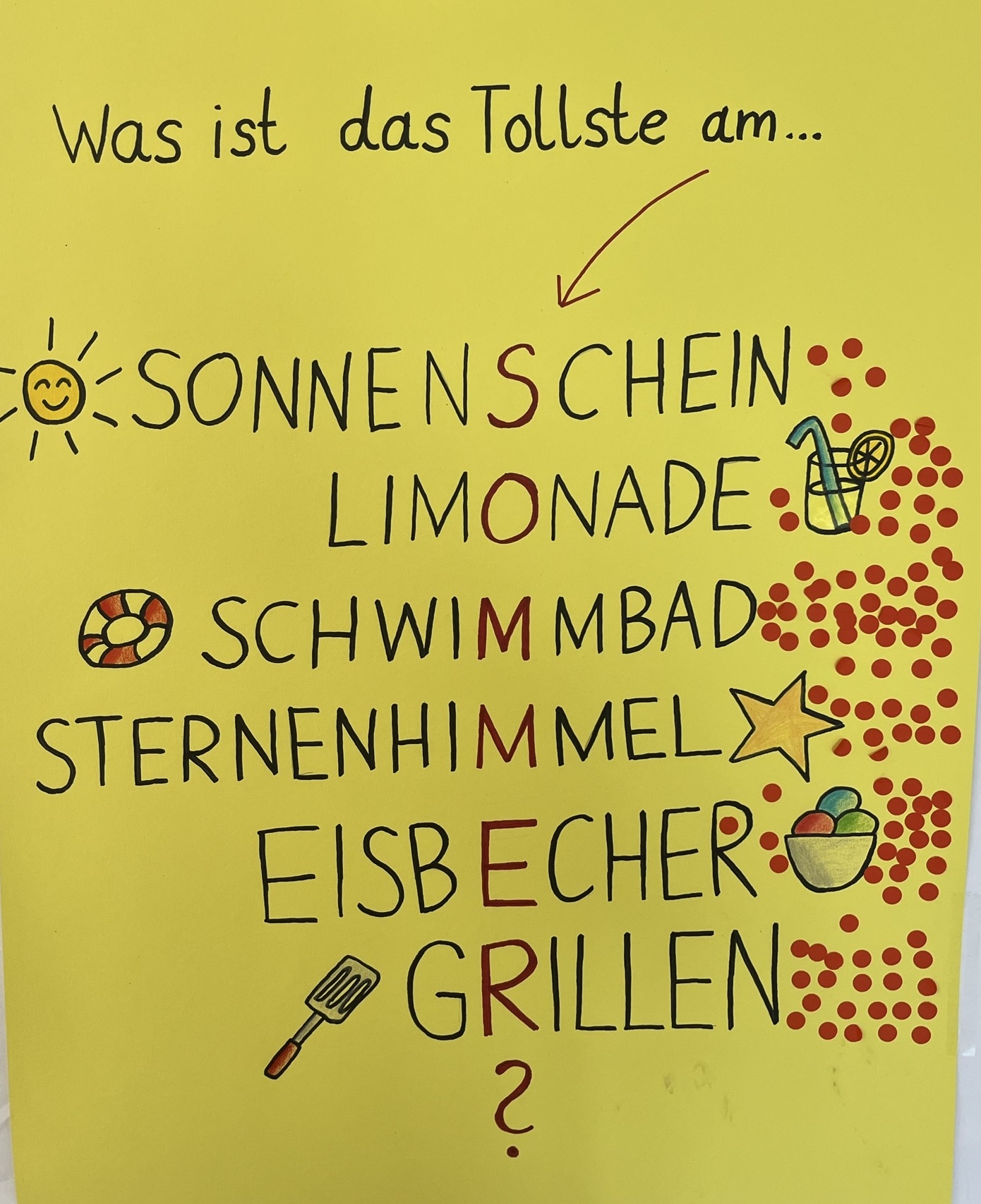 Akrostichon Sommer